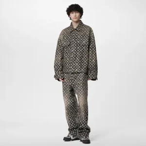 Short-Sleeved Denim Overshirt